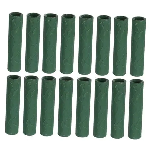 Produktbild: Happyyami Pflanzen Verbinder Gartenpfahl Verbindungsrohr Gerade Pfähle Pflanzenpfahl Verbindungsstücke Kunststoff Pfahladapter Robuste Pfahlverbindung Kunststoff Pfahlverbinder Pflanzenadapter