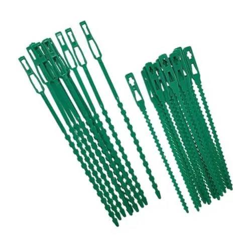 Produktbild: Happyyami Flexible Pflanzenbinder Für Gartenarbeiten Starke Und Wiederverwendbare Pflanzenbänder à Und à Ideal Zum Fixieren Von