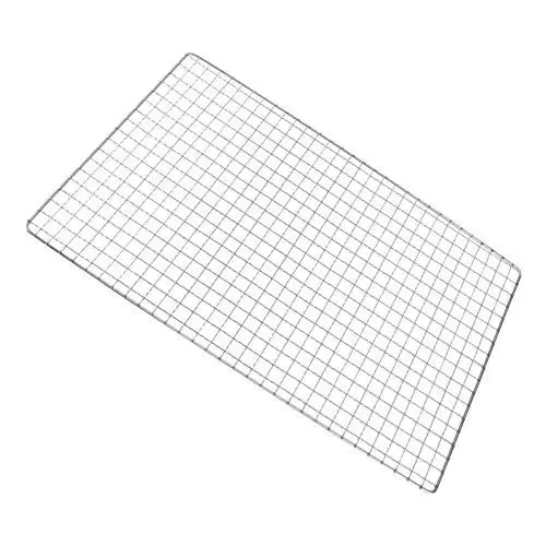 Produktbild: Happyyami Edelstahl Bbq Backen Rack Barbecue Grill Bildschirm Draht Mesh Rack Für Gleichmäßige Kochen