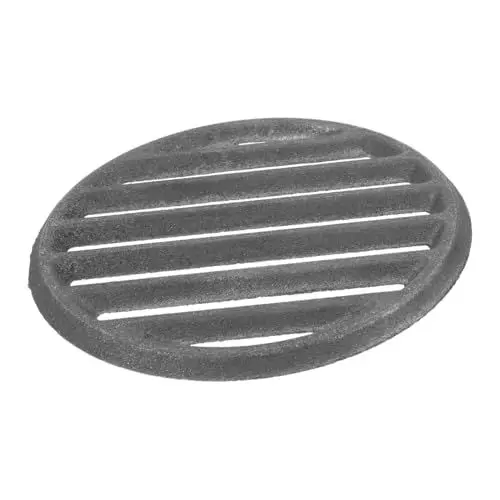 Produktbild: Happyyami Grillrost Aus Gusseisen Für Den Außenbereich Rund Ersatz Für Grillzubehör Feuerrost Grillnetz 16 Cm
