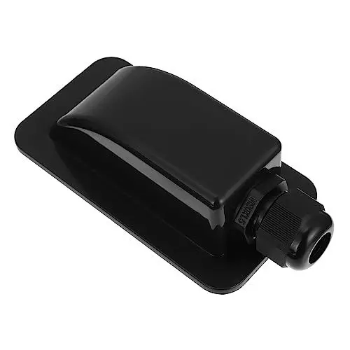 Produktbild: Happyyami Halter Einloch-anschlussdose Einzelne Solarkabelverschraubung Conectores De Kabel Electricos Stecker Für Solarkabel -drahtverbinder Solareingangsdrüse Solar- Kabelbox Abs Das Dach