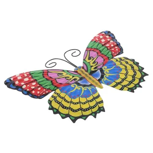 Produktbild: Happyyami Schmetterling Kunst Dekoration Eisen Simulierte Schmetterling Hängen Wohnkultur Ornament