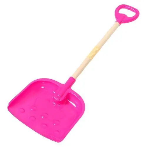 Produktbild: Happyyami Im Winter Mit Der Schneeschaufel Spielen Sandschaufel Spielzeug Rechen Strandspaten Für Kinder Schaufeln Für Kinder Schaufel Für Autoschnee Plastikspaten Zum Graben Hölzern