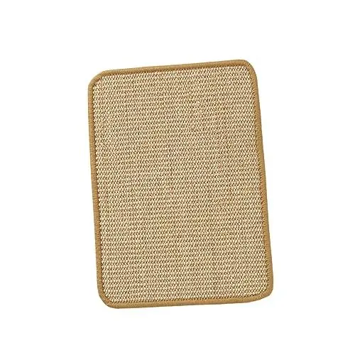Produktbild: Happyyami Kratzmatte Für Katzen Langlebige Sisal Oberfläche Katzenschlafmatte Und Kratzunterlage Ideal Für Katzenpflege Und Spiel Haustierbedarf Für Glückliche Katzen