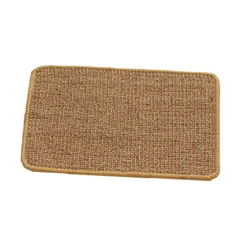 Produktbild: Happyyami Katzenkratzer Sisal Scratcher Katze Schleifen Krallen Spielzeug sisal kratzbrett Katze kratzmatte Spielzeuge Jute-Teppich Haustierzubehör Kratzmatte für Katzen natürlich Schleifpad