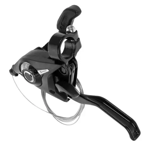 Produktbild: Happyyami Mountainbike-getriebe Bremshebel Schalthebel Für Mountainbikes Fahrrad-gangschaltung Fahrrad-trigger-schalthebel Fahrradschalthebel Aluminiumlegierung Black