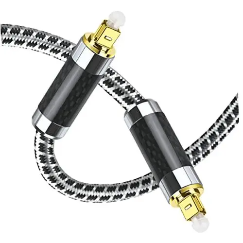 Produktbild: Happyyami Optisches Audio Kabel Hochwertiges Digital Audio Kabel Für Dvd Und Heimkinoanlagen Störungsfreier Signalübertragungsleiter