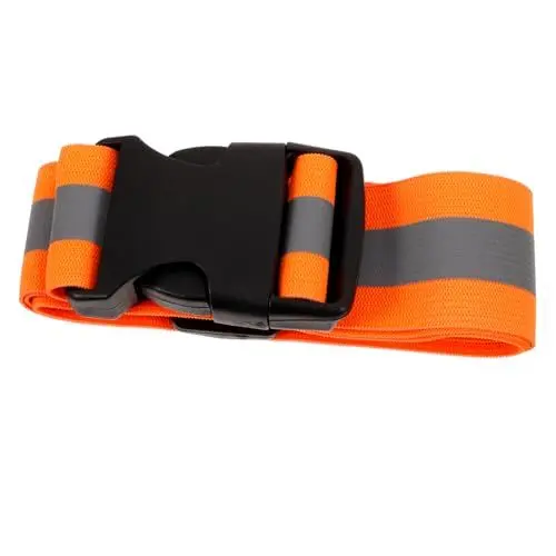 Produktbild: Happyyami Fitness-reflektorband Elastischer Hüftgurt Für Outdoor-aktivitäten Gut Sichtbare Reflektierende Schärpe Für Die Nacht