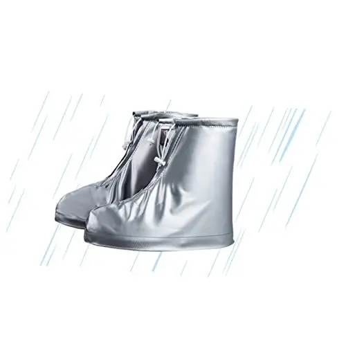 Produktbild: Happyyami Regenschuhüberzug Stiefel wasserdichte Schuhüberzüge Schnee Überschuhe Regenschuhe Überziehen Wasserdicht Hausschuhe Schuh-Regenschutz wasserdichte Schuhe Sneaker-Cover Für Regen