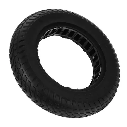 Produktbild: Happyyami -10 Vollgummireifen Mit Wabenstruktur Für M365 Scooter Hinterrad-Offroad-Reifen Ersatzrad