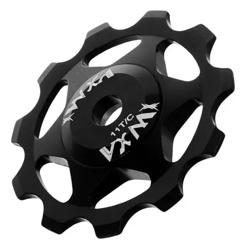 Produktbild: Happyyami Schaltwerk Riemenscheibe Für Mountainbikes Und Rennräder 11 Tonnen Zubehör Zur Optimierung Der Schaltleistung Kompatibel Mit Gängigen Schaltaugen Und