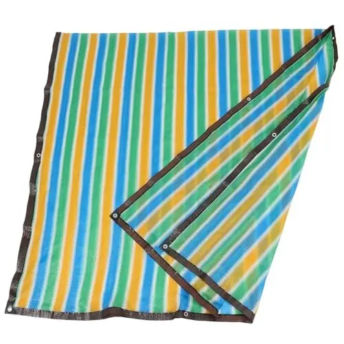 Produktbild: Happyyami Sonnenschutz-überdachung, Rechteckiges Schattennetz, Sonnenschutz, Segel, Markise, Unterstand, Multifunktionaler Sonnenschutz, Regenschutz Für Terrasse, Hinterhof, Rasen, Garten