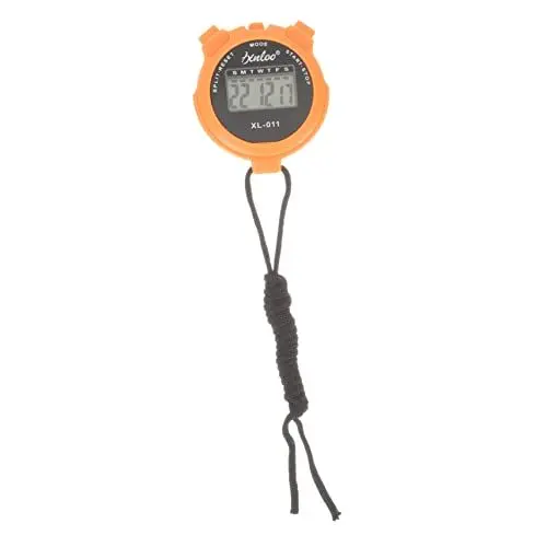 Produktbild: Happyyami Stoppuhr Timer Sport Stoppuhr Laufstoppuhr elektrische Zeitschaltuhr für den Außenbereich elektronischer Chronographen-Timer tragbare Stoppuhren Schiedsrichter Stoppuhr Haupt Abs