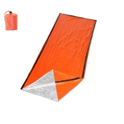 Produktbild: Happyyami Tragbare Notfalltasche Reflektierende Decke Für Camping Wandern Zufälliger Stil