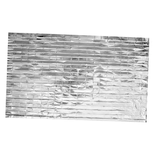 Produktbild: Happyyami Reflektierende Pflanzenfolie Notfall-thermodecke Gartenpflanzenfolie Werkzeug Warme Folien Gewächshausfolie
