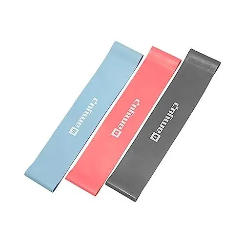 Produktbild: Happyyami gymnastikband fitnessband Yoga Gurt Sport Tape Yoga-Band Stretch bänder strechgürtel fitnessgürtel Dehnungsband kineso-Tape Strecken Gummiband Übungsgürtel einstellen Sportgürtel