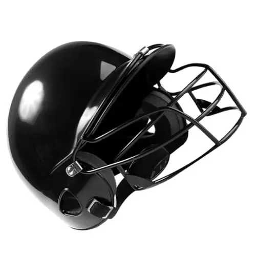 Produktbild: Happyyami praktisch professionelle Gesichtshelme Gesichtsschutzhelm Sporthelm Baseball-Helm Gesicht-Rack-Baseball Baseballhelme binaural Kopfschutz Maske