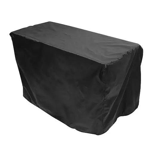 Produktbild: Happyyami stuhlbezüge chair covers sesel bezüge stuhlschoner überzug stuhlbezug Abdeckungen für Terrassenstühle für Gartenmöbel Schutzhülle für Gartenstühle 210d Oxford-Stoff Black
