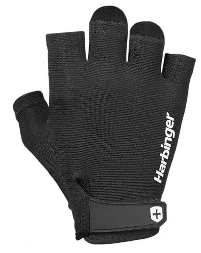 Produktbild: Harbinger Power 2.0 Handschuhe für Gewichtheber, Unisex, Schwarz, Medium