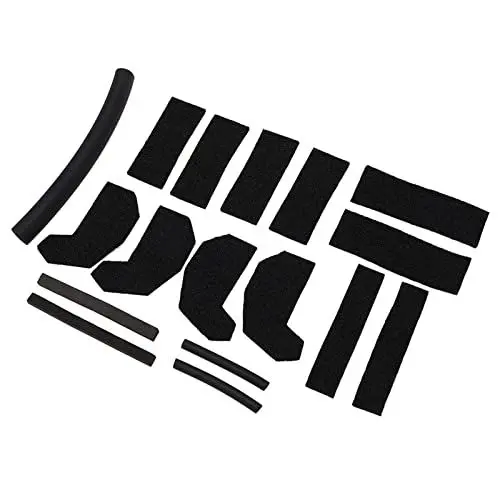 Produktbild: Hardtop-Dichtungssatz, Hardtop-Schaumblocker-Dichtungssatz Stoßfest Kratzfest 68026937AB Hardtop-Schaumblocker 17PCS für Jeep Wrangler JK
