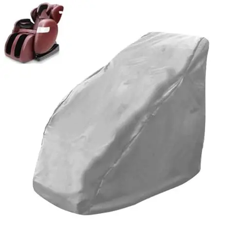 Produktbild: hardtry Ganzkörper Shiatsu Massagesesselbezug,Zero Gravity Bezug für Massagesessel Universell Wasserdichter Kratzfeste SchutzhüLle Abdeckung für Massagesessel Loungesessel(Gray,X-Large)