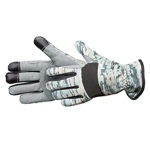 Produktbild: HARDY WORKING TOOLS Gartenhandschuhe, Arbeitshandschuhe, Lederhandschuhe mit thermoplastisches Gummi, verstärkte Daumenstruktur, amortisierendem, Damen, Herren, Gr. 9 (L), Serie 56, A1511-560010