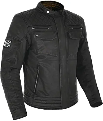 Produktbild: Hardy Wachsjacke schwarz XL - Motorradjacke