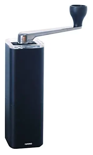 Produktbild: Hario Prism Keramik Kaffeemühle, Plastik, Schwarz, Petite
