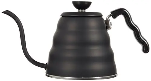 Produktbild: Hario VBK-120-MB V60 Bouno Kaffeetropfkessel Schwanenhals Stovetop Black (1.2L/ 1200 ml) schwarz