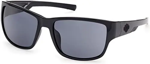 Produktbild: HARLEY-DAVIDSON Herren Hd0966x Sonnenbrille, Schwarz, 60