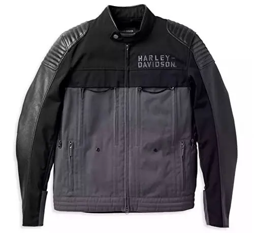 Produktbild: HARLEY-DAVIDSON Herren Sheridan Switchback Lite Mixed Media Riding Jacke Motorradjacke Abriebfeste Motorrad Schutzjacke, L