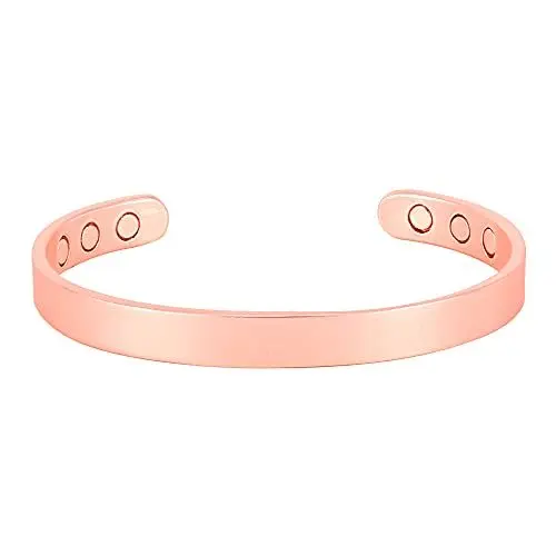 Produktbild: Harmony Kupfer Armreif Magnet Armspange TCM Magnettherapie Energetix 4you Kupfer Bangle 137 Cu 6 Magnete