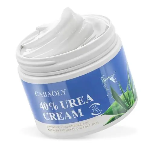 Produktbild: Harnstoffcreme 40 Prozent, Harnstoff Fuß- und Handcreme für trockene, rissige Haut, 40 Prozent Harnstofflotion für Füße mit maximaler Stärke 200 Gramm