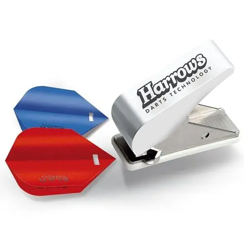 Produktbild: Harrows Herren Harrows Punch Flightlocher, mehrfarbig - Weiß / Silber, 6cm EU