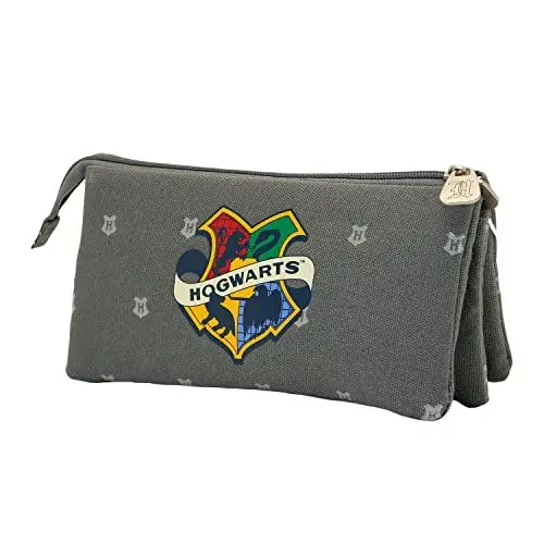 Produktbild: Harry Potter Greyly-Dreifach HS Federmäppchen, Grau