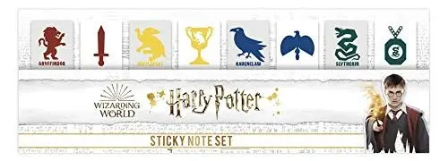 Produktbild: Harry Potter Haftnotiz-Set, Hogwarts-Häuser-Design, offizieller Merchandise-Artikel