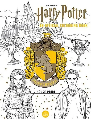 Produktbild: Harry Potter: Hufflepuff House Pride: The Official Colouring Book