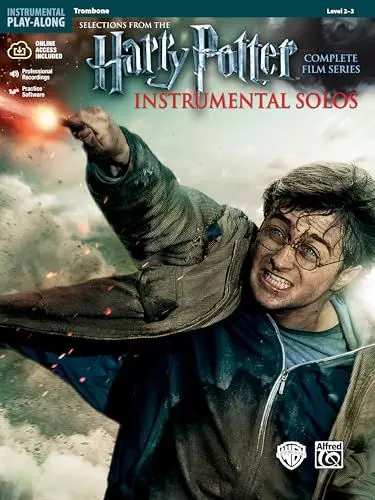 Produktbild: Harry Potter Instrumental Solos - Trombone: Selections from the Complete Film Series (incl. Online Code) (Alfred's Instrumental Play-Along, Level 2-3)