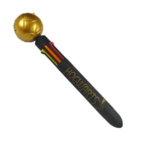 Produktbild: Harry Potter Kugelschreiber, Mehrfarbiger Kugelschreiber mit einem goldenen Schnatz