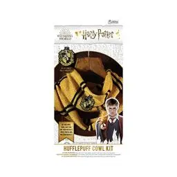 Produktbild: Harry Potter Strickset Loop Schal - Hufflepuff Design