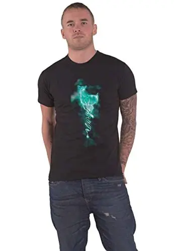 Produktbild: Harry Potter T Shirt Always Patronus Logo Nue offiziell Unisex Schwarz M