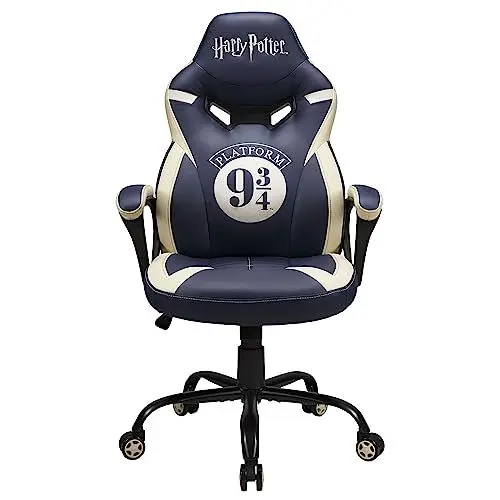 Produktbild: Subsonic Harry Potter - Gaming-Stuhl Hogwart - Bürostuhl für junior Gamer - Schwarz und Gold - Offizielle Lizenz