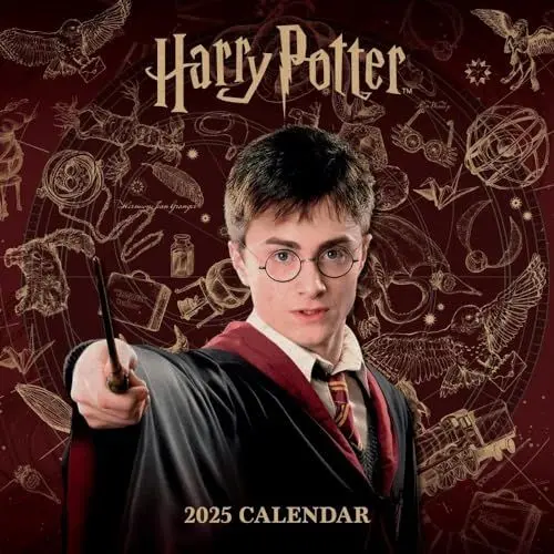 Produktbild: Harry Potter – Offizieller Kalender 2025 – Wandkalender: Original Danilo-Kalender (Mehrsprachig) (Kalender) (Wall-Kalender)