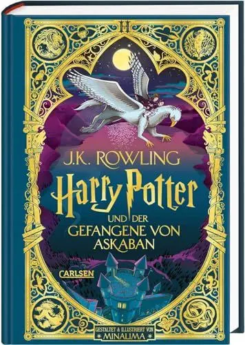Produktbild: Harry Potter und der Gefangene von Askaban (Papierkunst-Edition mit 3D-Aufklapp-Elementen 3): Farbig illustrierte Schmuckausgabe mit Goldprägung und Pop-Up-Elementen