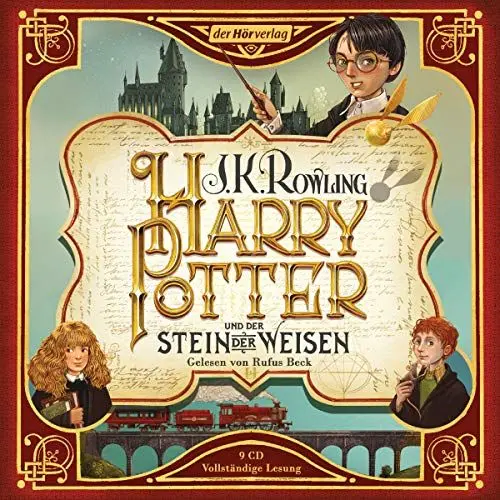 Produktbild: Harry Potter und der Stein der Weisen: Die Jubiläumsausgabe (Harry Potter, gelesen von Rufus Beck, Band 1)