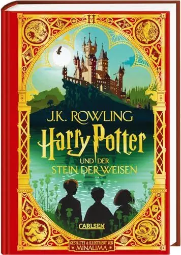 Produktbild: Harry Potter und der Stein der Weisen (Papierkunst-Edition mit 3D-Aufklapp-Elementen 1): Farbig illustrierte Schmuckausgabe mit Goldprägung und Pop-Up-Elementen