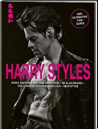 Produktbild: Harry Styles. Seine Anfänge mit One Direction – Im Alleingang – Hollywood-Herzensbrecher – Sein Style: Der ultimative Fan-Guide. Großformatige Bild-Biographie mit mehr als 200 Fotos. 100% inoffiziell