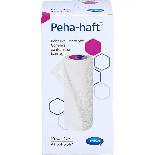 Produktbild: HARTMANN 9324445 Peha-haft Kohäsive Elastische Fixierbinde, 10cm x 4m