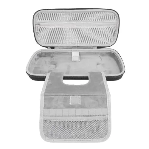 Produktbild: Dpofirs Hartschalen Tragetasche für Rog Ally X 2024 RC72LA, Tragbare Reisetasche mit Klappbarem Ständer für Rog Ally 2023 RC71L (Black)
