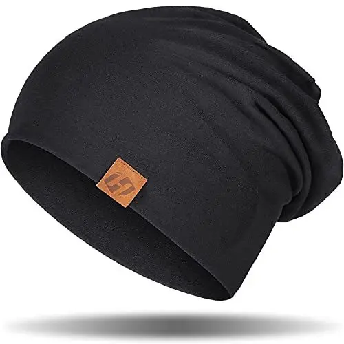 Produktbild: HASAGEI Mütze Damen Leicht Weich Unisex Slouch Beanie Elastisch Mütze Herren für alle Jahreszeiten